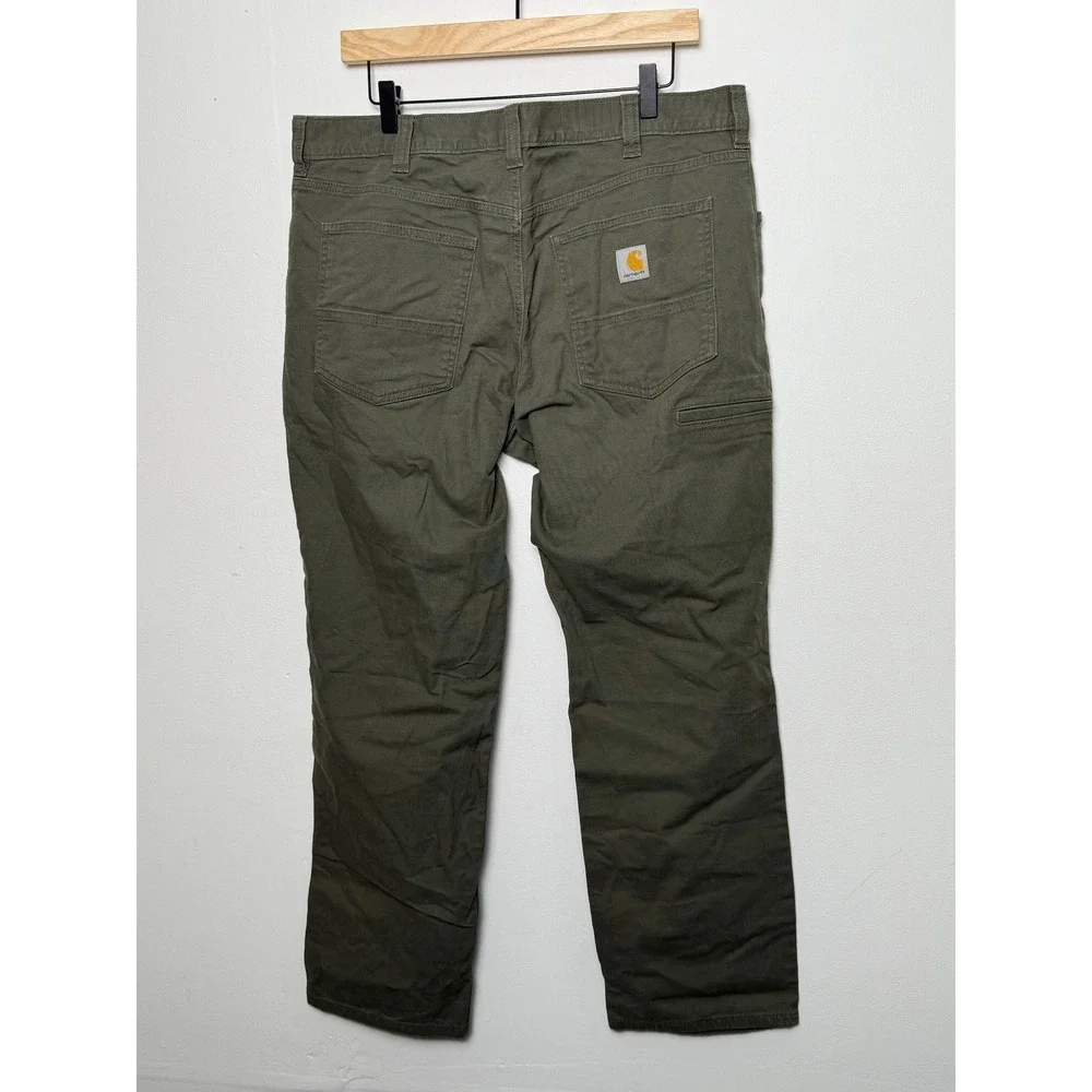 Carhartt Relaxed‎ Fit Men's Work Pants Khaki Size 36x30 Utility Cargo
